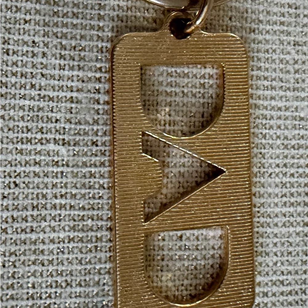 Gold Geometric DAD Keychain Avon